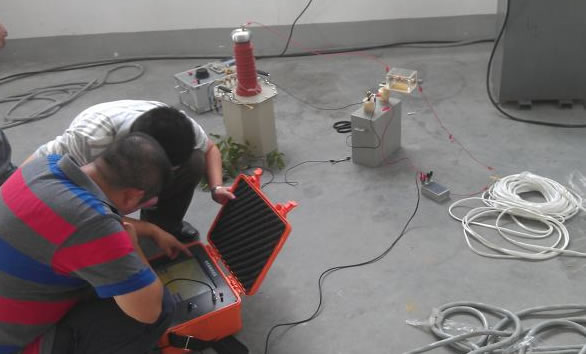 阻值測量現場 阻值測量現場